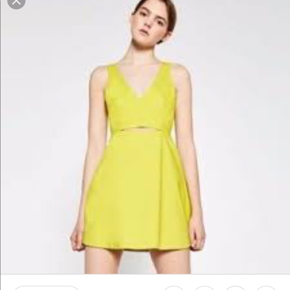 Zara Lime Green Dress